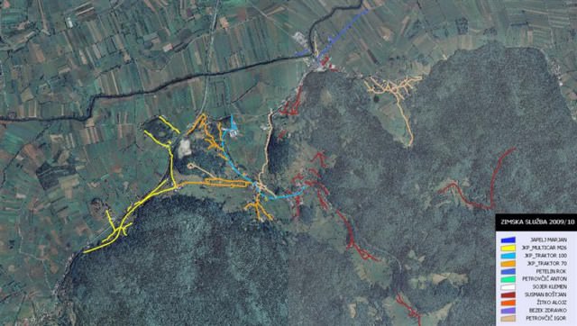 Zimska služba KS Brezovica - Podpeč-Preserje