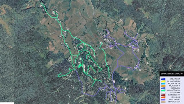 Zimska služba KS Brezovica - Rakitna